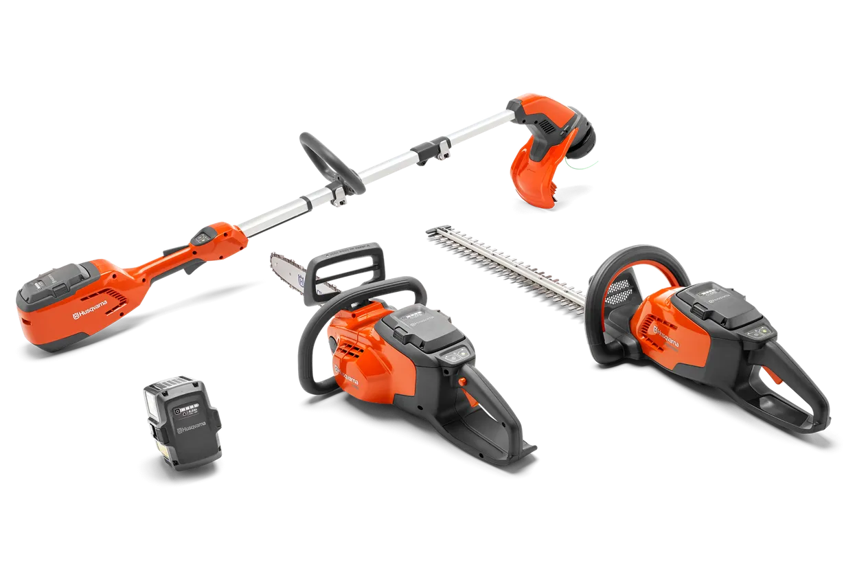 Motoferastrau Husqvarna 120i cu acumulator și încărcător