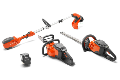 Motoferastrau Husqvarna 120i cu acumulator și încărcător